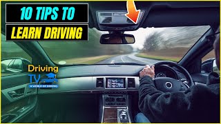 10 TIPS ON LEARNING TO DRIVE  Preparing Learning To Drive [upl. by Coltson]