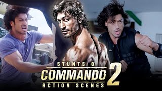 Full Stunning Action Sequences  Vidyut Jammwal  Adah Sharma  Commando 2 Movie Scenes [upl. by Aurore]