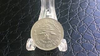 Coin Lebanon 50 piastres 1969 [upl. by Arelc]