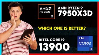 AMD Ryzen 9 7950X3D vs Intel Core i9 13900 Comparison [upl. by Nick]