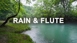 Rain amp Native American Flute Music  Deep Sleep Relaxation Meditation [upl. by Silecara264]