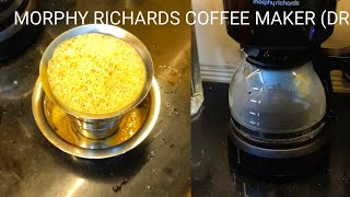 morphy richards coffee maker  drip coffee maker how to use morphyrichards coffeemaker dripcoffe [upl. by Bred]