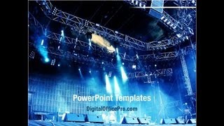 Concert PowerPoint Template Backgrounds  DigitalOfficePro 00231 [upl. by Atikram11]