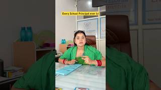 Every School principal ever 👩‍🏫 shorts ytshorts teacherslife sejalgabashorts [upl. by Nibor28]