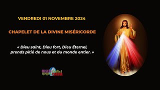 Chapelet de la Divine Miséricorde du vendredi 01 novembre 2024 avec Hélène de la Grâce [upl. by Sadonia]