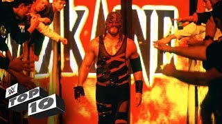 Kanes greatest returns WWE Top 10 July 9 2018 [upl. by Florian]