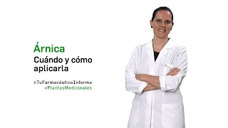 Árnica cuándo y cómo aplicarla  Tu Farmacéutico Informa PlantasMedicinales [upl. by Anuahsal]