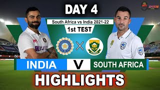 IND vs SA 1st TEST DAY 4 HIGHLIGHTS 2021  INDIA vs SOUTH AFRICA 1st TEST DAY 4 HIGHLIGHTS 2021 [upl. by Mighell290]