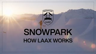 How our Snowparks are built  How LAAX Works [upl. by Okihsoy821]