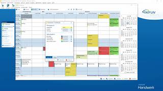 Zeitmanagement mit TAIFUN Terminplaner – Ansichten amp Einstellungen [upl. by Atneciv490]