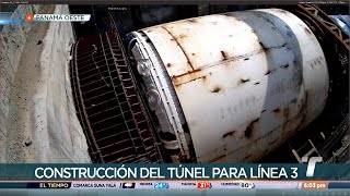 Tuneladora Panamá inicia excavación de tramo soterrado de Línea 3 del metro [upl. by Arbmat]