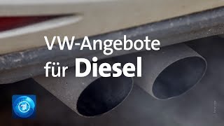 Diesel VW ködert mit Prämie für Verschrottung [upl. by Aivlis]