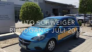 Rundgang bei Auto Schweiger in Reichertshofen Juli 2018 [upl. by Nnywg]