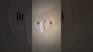 2nd Test of the home smoke detectors  new detector [upl. by Kcirdle]