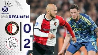 Feyenoord vs Ajax 02  Resume  HIGHLIGHTS  Eredivisie 2425 [upl. by Neeli]