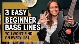 3 Easy Bass Songs To Start With  Bass Lesson  Thomann [upl. by Nosreffej]