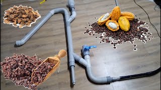 Build your own cocoa winnower machine at home Kannada [upl. by Ztirf]