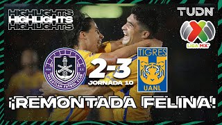 Mazatlán 23 Tigres  HIGHLIGHTS  AP2023J10  Liga Mx  TUDN [upl. by Oiretule934]