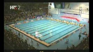 100m medley  Duje Draganja  EC Swimming [upl. by Squier]