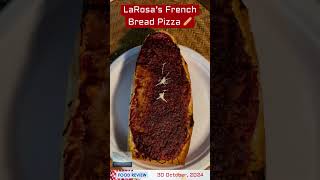 LaRosa’s French Bread Pizza  Food Reviews [upl. by Ebby253]