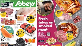 Sobeys Flyer Canada 🇨🇦  August 24  August 30 [upl. by Kapeed]