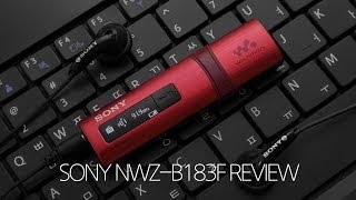 Stylish MP3 Player SONY Walkman NWZB183F Review [upl. by Kiel]