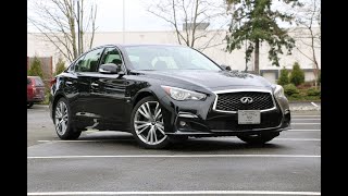 2018 INFINITI Q50 30t SPORT with Proactive Proassist and Performance Package [upl. by Ecirtak]