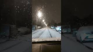 Tempête de neige sur Paris  Jeudi 18 janvier 2024 [upl. by Vanhomrigh]