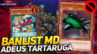 TARTARUGA CATAPULTA FOI BANIDA NO MASTER DUEL TAMBÉM KKKKKKKKKKK [upl. by Reginald]