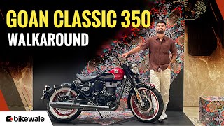 Royal Enfield Goan Classic 350 Walkaround  Whats Different than the Classic 350  BikeWale [upl. by June]