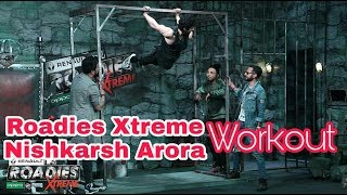 MTV Roadies Xtreme Nishkarsh Arora Workout [upl. by Niret612]