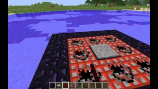 How to make a TNT trampoline in Minecraft Vanilla [upl. by Angadreme]