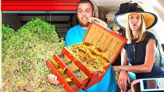 Found LOADED JEWELRY BOX In Multi Millionaires Storage Unit BIG MONEY [upl. by Elatsyrk72]