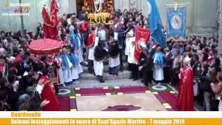 Guardavalle  Festeggiamenti in onore di SantAgazio Maritire [upl. by Adleme]