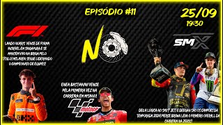 DEEGAN E JETT CAMPEÕES  NORRIS VENCE EM SINGAPURA  DESTAQUES MOTO GP MISANO  NO BRAKES EP11 [upl. by Dorette]