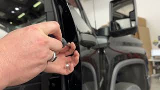 ‘24 Chevy Silverado door handle removal [upl. by Divad]