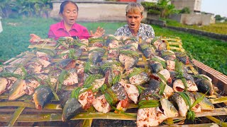 Bà Tân Vlog  Lần Đầu Làm 100 Con Cá Chép Hun Khói Tây Bắc Khổng Lồ [upl. by Diantha]