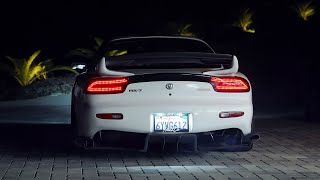 Rotary Idle ASMR  TJ Hunts 2Rotor RX7 4K [upl. by Earlie342]