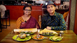 A Delicious Vegetarian Breakfast In Kochi GOKUL OOTTUPRA Ernakulam  Puttu Kadala Yelle Adda… [upl. by Thanh426]