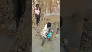 How to broken pedestal column  pedestal column kaise toda jata hai ytshorts concret shorts [upl. by Pryor]