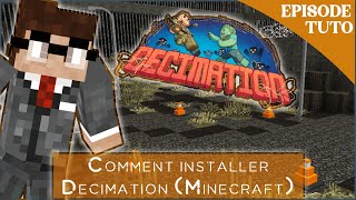 How To Download amp Install Decimation  Zombie Apocalypse for Minecraft [upl. by Senior532]