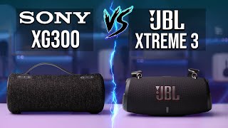 Sony XG300 VS JBL Xtreme 3  Sound Test [upl. by Adiuqram]