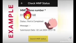 CHECK MNP STATUS [upl. by Heber]