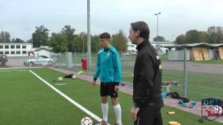 Passspiel Training am Deutschen Fußball Internat [upl. by Ahsie105]