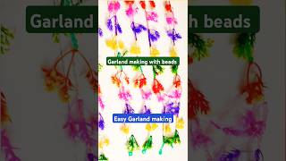 Garland making  trending easyart crafts easycraftsideas decoration creative shorts [upl. by Dasteel]