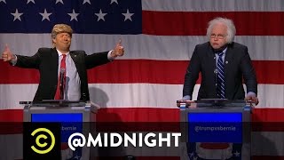 Trump vs Bernie in the First Ever midnight Presidential Debate [upl. by Sher945]