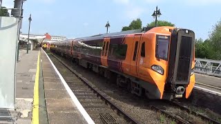 British Railways 2024Shrewsbury with DB Cargo Transport for Wales amp West Midlands Railway [upl. by Darb]