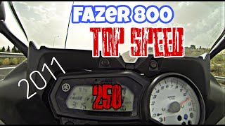 Fazer 800 Top Speedfz8 top speed [upl. by Teresa]