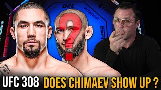 Does Chimaev Show Up  UFC 308 Whittaker vs Chimaev [upl. by Torrence48]