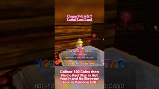 Super Princess Peach 64 PC 75 6 amp 7 LethalLavaLand InsideVolcanoStar [upl. by Caldeira715]